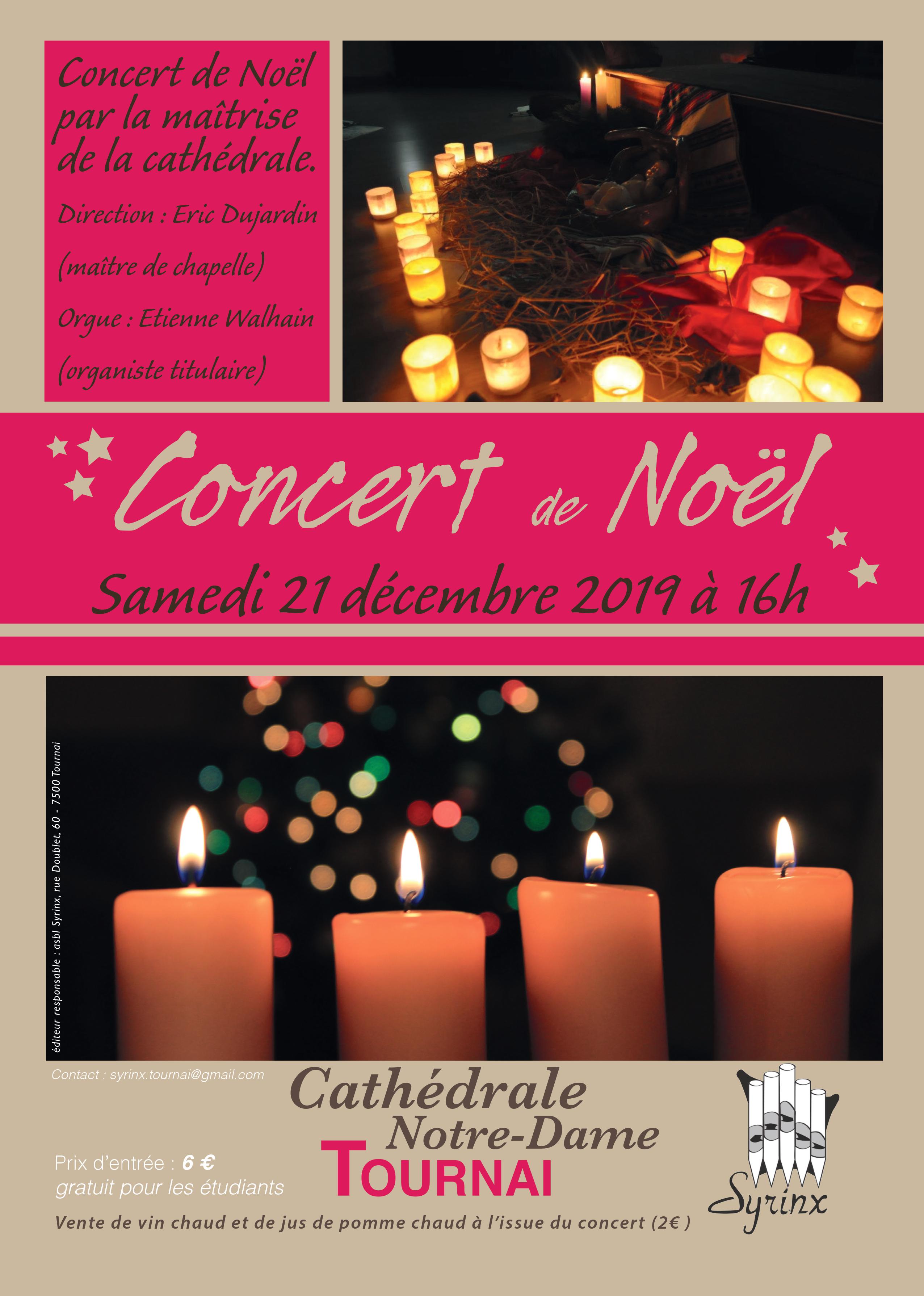 Concert Noel cathedrale 2019