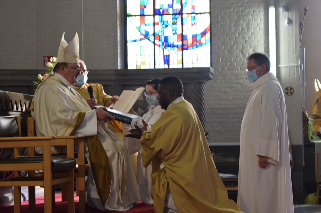Ordination diaconale Jean Laurent Nlasa Saint Ghislain 18