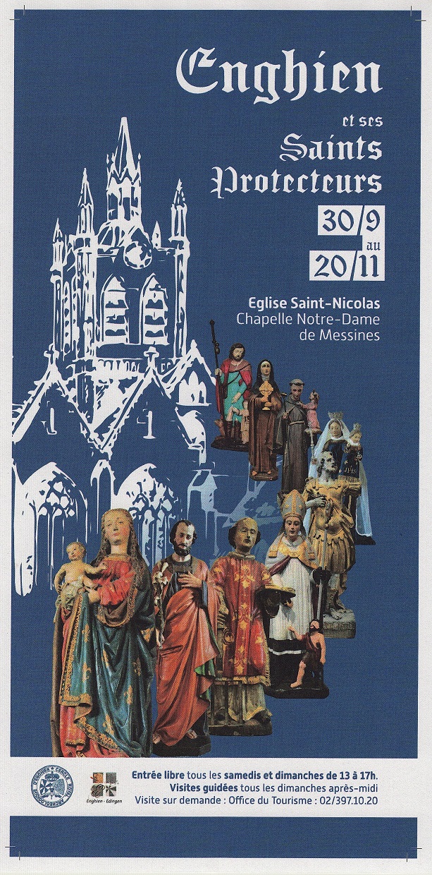 Enghien Exposition Saints protecteurs