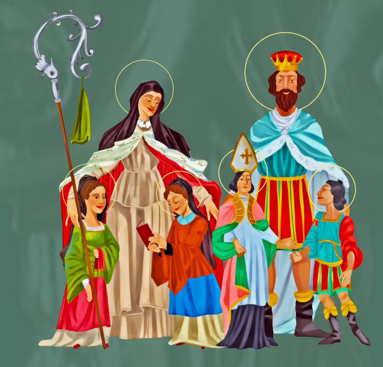 Haulchin : arrivée des reliques de saint Vincent et sainte Waudru