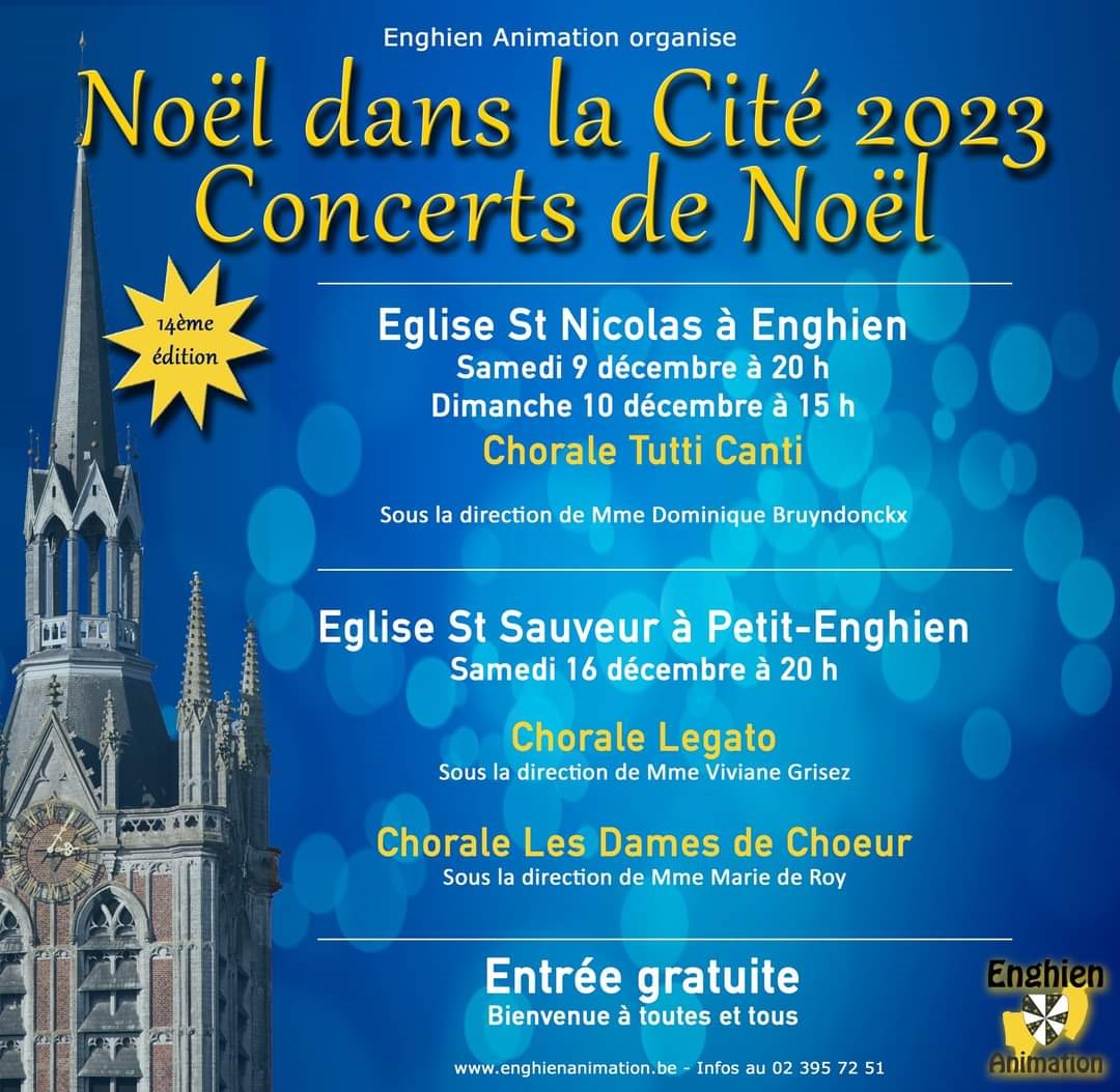 Enghien : concerts de Noël - Diocèse de Tournai