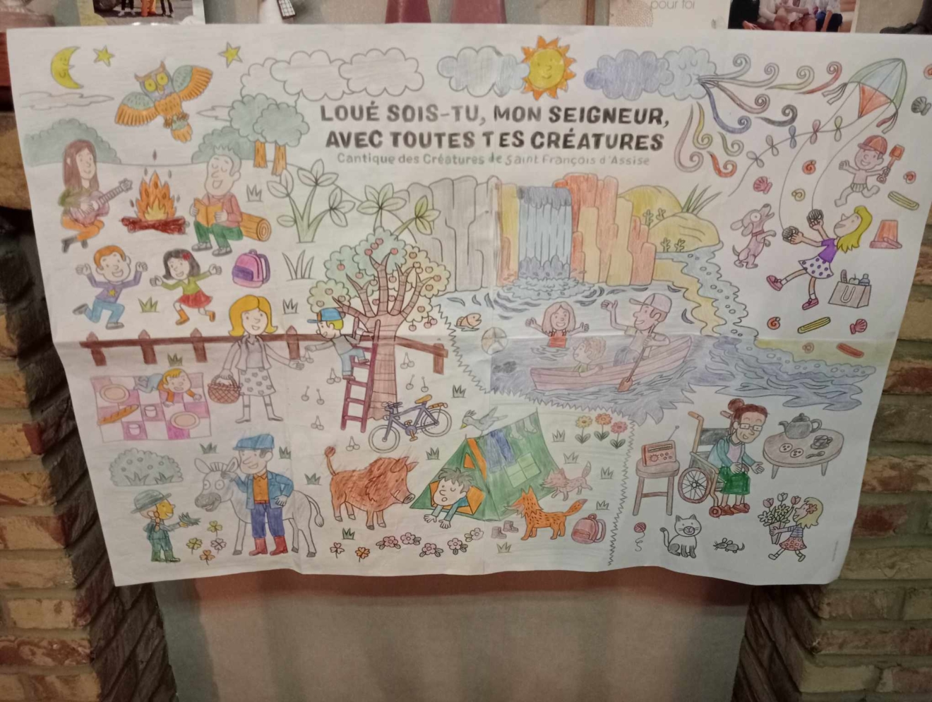 Jumet : des enfants à la découverte de Laudato Si'