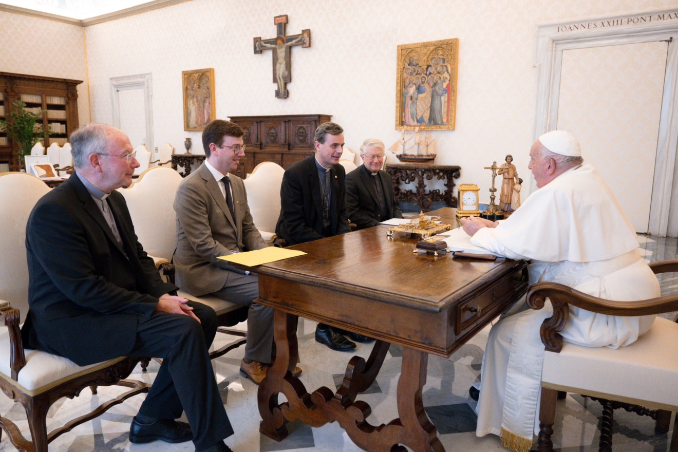 Une délégation des évêques belges au Vatican