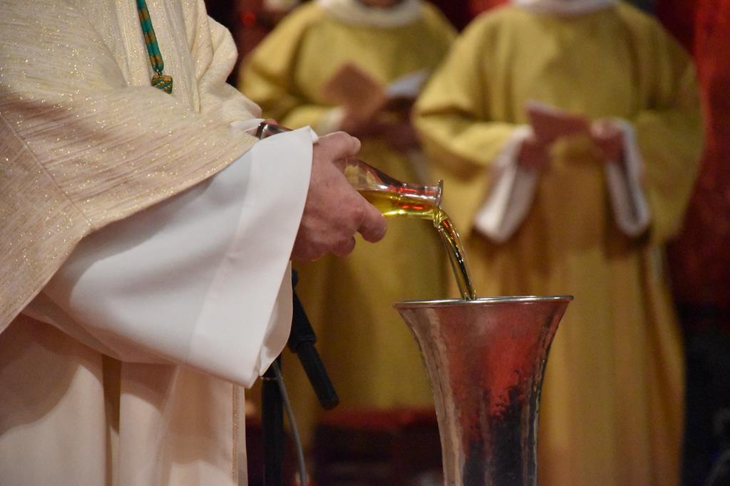 Messe chrismale à Bonne-Espérance